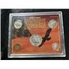 Image 3 : US Collectible Coins and Stamps in Display Cases