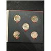Image 9 : 5 Canadian Royal Mint and ReelCoinz Collectible Coin Sets
