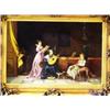 Image 1 : "ARISTOCRAT SCENE" BY ANDERSON ON CANVAS