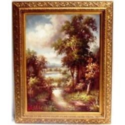 Mankins "Forest with Lake"