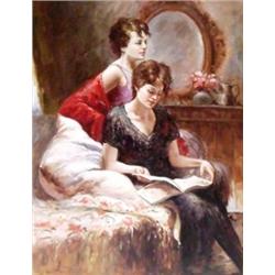 G Ayoneus "Girl Reading"