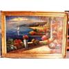 Image 1 : Haman "Ocean view" Signed Orig Oil on Canvas