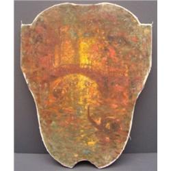 LOUIS ICART ORIGINAL OIL ON CANVAS (SHIELD)