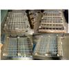 Image 1 : L1 - Group of 28 - Wire Mesh Decking, 8-pcs 45" x 42", 4-pcs 45" x 37", 4-pcs 46" x 37", and 12-pcs