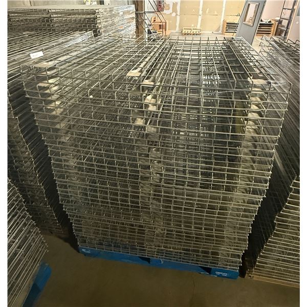 L1 - Group of 35 - Wire Mesh Decking, Approx. 45" x 42" Each