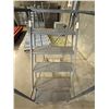 Image 4 : L1 - Rolling Steel Warehouse Ladder (6-Step with Platform, Approx. H95" x W25")