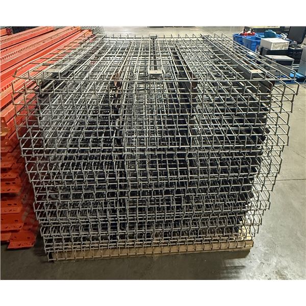 L1 - Group of 24 Wire Mesh Decking, 47" x 43" Each