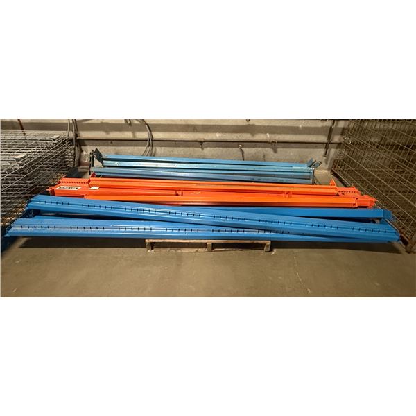 L1 - Group of 20 Racking Beams, Mostly 120", Some 96" & 123"