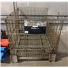 Image 1 : L1 - Metal Wire Storage Cage, 43" x 41" x 40"