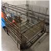 Image 2 : L1 - Metal Wire Storage Cage, 43" x 41" x 40"