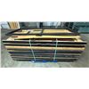 Image 1 : L1 - Group of 18 Wood Folding Tables, 24" x 96", Low Height
