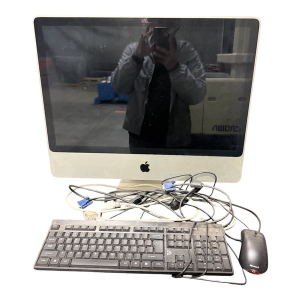 L1 - Apple iMac 24" Computer with Keyboard and Mouse - Untested