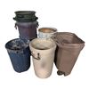 Image 1 : L1 - Group of 9 Assorted Plastic Trash Cans and Brute Garbage Bins