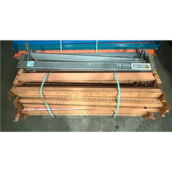 l1 - Pallet of Approx. 30 Racking Beams, 62" Each