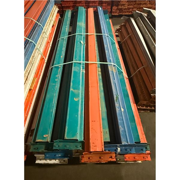 l1 - Pallet of Approx. 24 Racking Beams, 96" Each