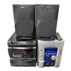 Image 1 : L1 - 4-Pcs Lot. - Kenwood RXD-A33 Receiver, Sony Compact Hi-Fi System, and 2 Sony Speakers