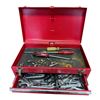 Image 1 : L1 - Red Portable Metal Tool Box, H7" x W17"