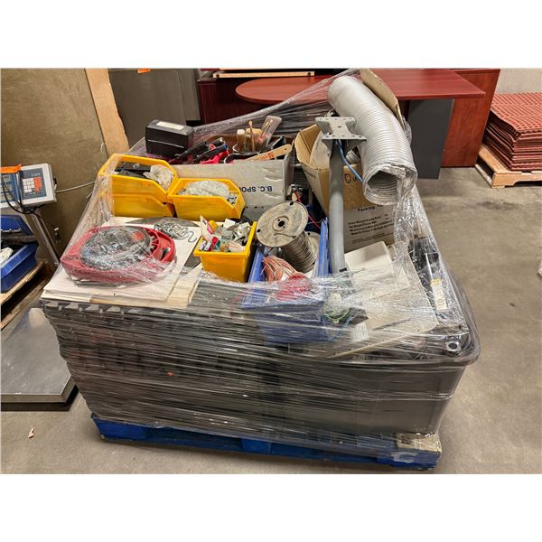 l1 - Pallet of Misc Warehouse Equipment â€“ 2-Ton Compact Trolley Jack, Extension 