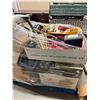 Image 3 : L1 - Pallet of Misc Warehouse Equipment: 2-Ton Compact Trolley Jack, Extension Cord, Floor Mat,