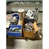 Image 2 : L1 - Mixed Pallet Lot - Pneumatic Linear Press Assembly with Schrader Bellows Econo-Ram II Cylinder,