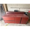 Image 1 : L1 - Group of 2 Wooden Lateral Office Filing Cabinets (29"H x 70"W x 20"D & 36"H x 71"W x 14.5"D)