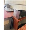 Image 3 : L1 - Group of Disassembled Wooden Office Desk Components and Panels - Assorted Sizes