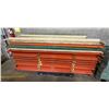 Image 1 : L1 - Group of Approx. 65-70 Racking Beams, 98" Each
