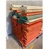 Image 3 : L1 - Group of Approx. 65-70 Racking Beams, 98" Each