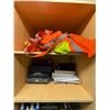Image 5 : L1 - 3 Wooden Cubby Shelving Units (H84" x W18" Each) with Office Stationery and Supplies