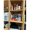 Image 3 : L1 - Filing Cabinet (W20"), 2 Wooden Cubby Shelving Units (H84" x W18" Each) with Office Stationery