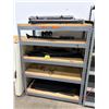 Image 1 : L2 - Contents of Shelves - Includes Castors, Floor Mats, Window Brush, Misc. Tesla Parts