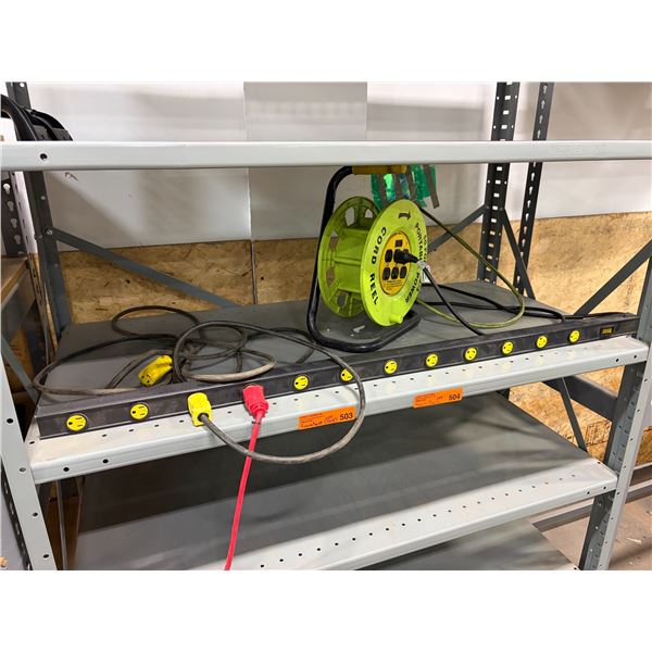 L2 - Extension Cord Reel + Commercial Power Bar
