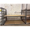 Image 1 : L2 - Uline Heavy Duty Steel Racking - 13 Shelves Total w/ Particle Boards - 96x48x120" / Section