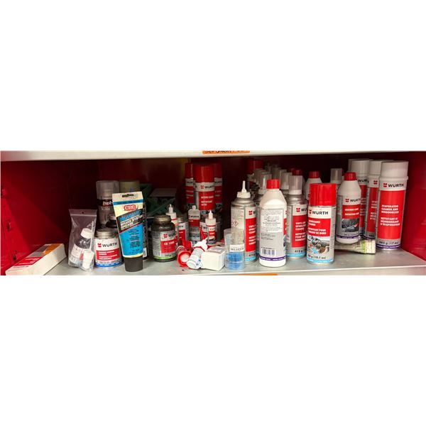 L2 - Shelf Contents - Misc. Wurth Commercial Detailing Products