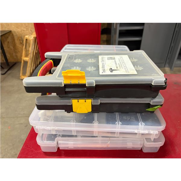 L2 - 7pc Plastic Small Parts Organizers w/ Misc. Hardware