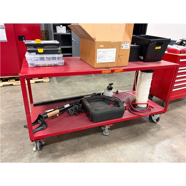 L2 - Steel Rolling Dolly w/ Locking Feet - 72x30.5x36"