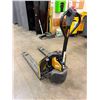 Image 1 : L2 - Big Joe Electric Pallet Jack w/ Lithium Ion Charger - 2,600lbs - Model: LPT26 - Tested & Workin