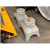 Image 1 : L2 - 2pc - Jackpoint Cast Aluminum Jack Stands - 4000lb Capacity