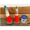 Image 1 : L2 - Group - x3 Cones (36") & Uline Ice Melt