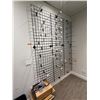 Image 2 : L2 - Steel Wire Wall Organizer w/ Parts - 24x96" Sections (x3 Sections Total) - Bidder Responsible f