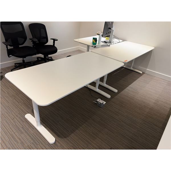 L2 - 3pc - Adjustable Height Office Tables (63x31.5")