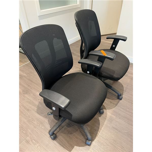 L2 - 2pc - Rolling Adjustable Office Chairs