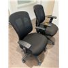 Image 1 : L2 - 2pc - Rolling Adjustable Office Chairs