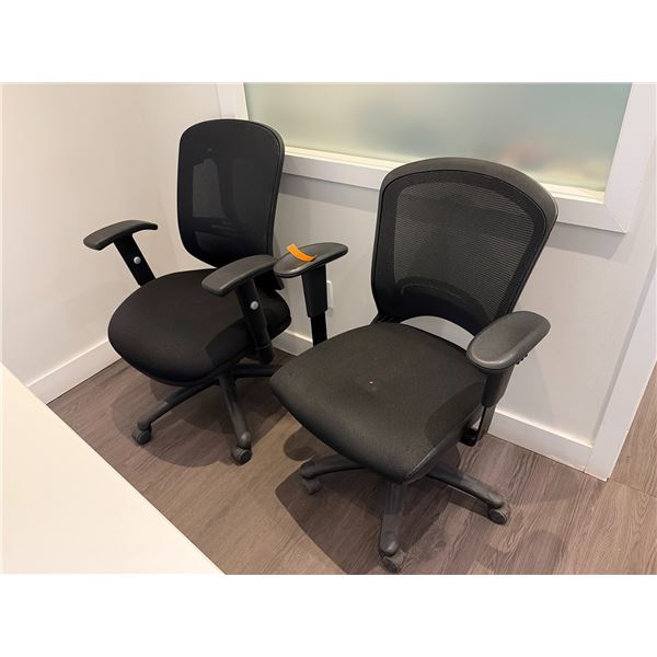 L2 - 2pc - Rolling Adjustable Office Chairs