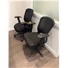 Image 2 : L2 - 2pc - Rolling Adjustable Office Chairs