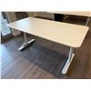 Image 1 : L2 - 2pc - Adjustable Height Office Tables (63x31.5")