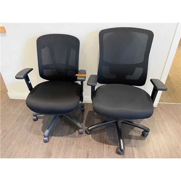 L2 - 2pc - Rolling Adjustable Office Chairs