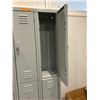 Image 2 : L2 - Metal Lockers (x6 Lockers) - 36x12x78"
