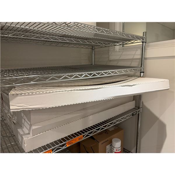 L2 - Uline Steel Wire Rack w/ 6 Shelves - 48x24x86"