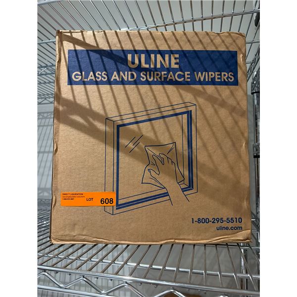 L2 - Box of Uline Glass Surface Wipes